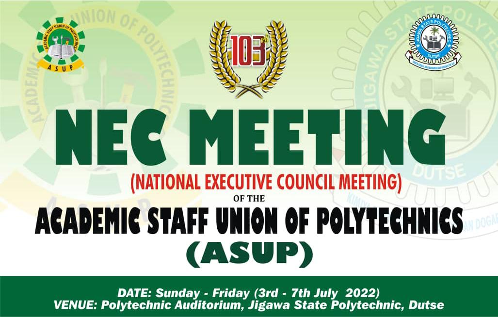 103rd National Executive Council Meeting of ASUP