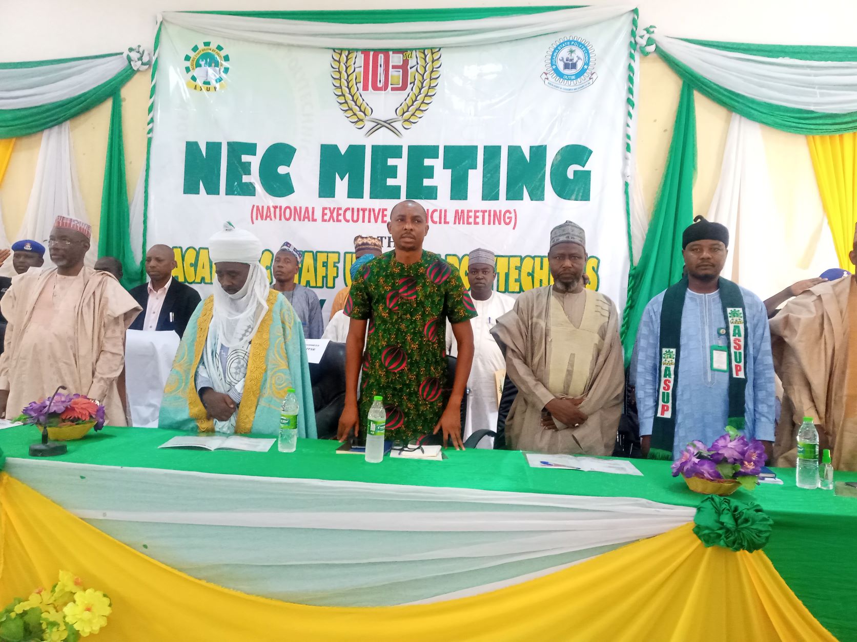104th National Executive Council (NEC) Meeting of ASUP