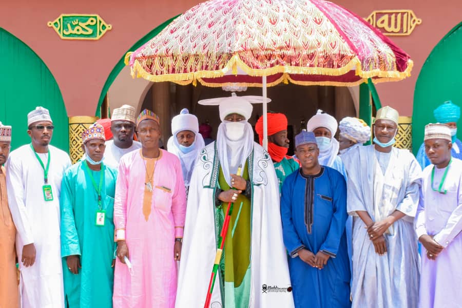 Working Visit of CNO members at the Palace of the Emir of Kano